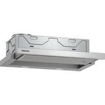 Constructa CD30677 Flachschirmhaube 60 cm Silbermetallic