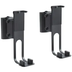 0 PureMounts Lautsprecher Wandhalterung für Sonos® One, Sonos® One SL, Sonos® Play1, schwarz