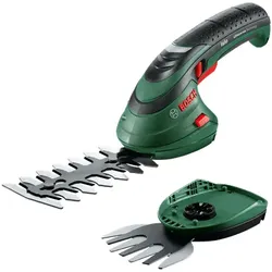 Bosch DIY Isio Akku-Gras- und Strauchschere Set (0600833108)