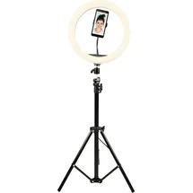 Denver RLT-1201 (Ringleuchte), Dauerlicht, Schwarz