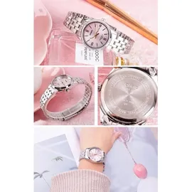 Casio Uhr Enticer Lady LTP-1335D-5AVDF - Rosa/Silber