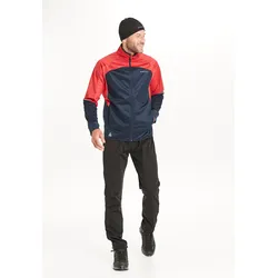 Laufjacke ENDURANCE "Bonke M XCS Jacket", Herren, Gr. M, rot, 100% Polyester, mehrfarbig, sportlich, normal, Langarm, Jacken, mit wasserdichter Sportausstattung