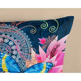 HIP Parada Schmetterling/Mandala Mehrfarbig 200 x 200 cm + 2 x 80 x 80 cm