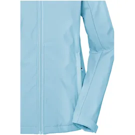 KILLTEC Damen Softshelljacke/Outdoorjacke mit Kapuze KOS 102 WMN SFTSHLL JCKT, eisblau, 46,