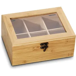 Tee-Box Noa Bambus hellbraun 21,0x16,0x9,0cm