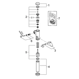 Grohe DAL-Automatic-WC-Spüler 3/4", ohne Vorabsperrung, chrom