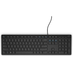 Dell KB216 Multimedia-Tastatur Deutsch Schwarz (580-ADHE)