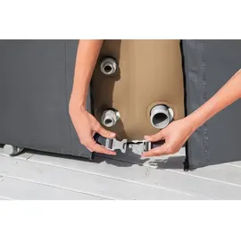 BESTWAY LAY-Z-SPA Xtras EnergySenseTM Thermo-Komplettabdeckung Ø 196 x 71 cm,
