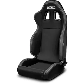 Sparco Sportsitz R100 MY22 - Schwarz/Grau - Verstellbar