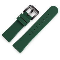 TW Steel Marc Coblen Armband Uhrenband Uhrenarmband Silikon 22 MM Dunkelgrün SB_DG_B