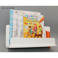 Tip Toi Regal ® - weiß - Bücherregal für TipToi Bücher und Stift – Stifthalter