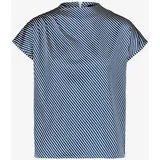 Zero Satinbluse Blau 42