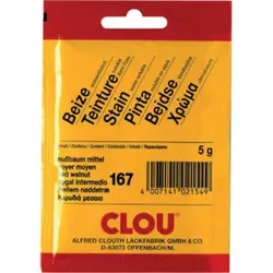 CLOU Beizen in Bt. (wasserl.) Nr. 167 nussbaum mittel