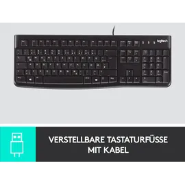 Logitech K120 for Business DE schwarz