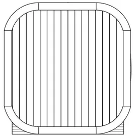FinnTherm ScandiCube Comfort inkl. 9 kW Ofen + int. Steuerung