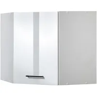 kochstation Eckhängeschrank KS-Trier 60 x 60 x 57 cm Weiß