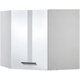 kochstation Eckhängeschrank KS-Trier 60 x 60 x 57 cm Weiß