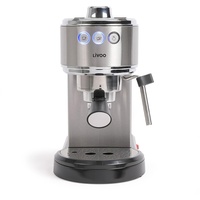 LIVOO Espressomaschine 15 bar grau - dod186
