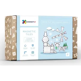 Connetix 34 Piece Clear Pack