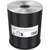 MediaRange CD-R 700MB|80min 52-fache Schreibgeschwindigkeit, silber, unbedruckt/blank, schwarze Schreibseite,