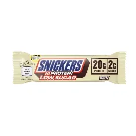 Mars Protein Snickers Low Sugar High Protein Bar 12x57g - White Chocolate