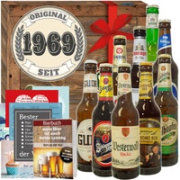Original seit 1969 - Deutsche Bier Box - 50. Geburtstag Geschenke