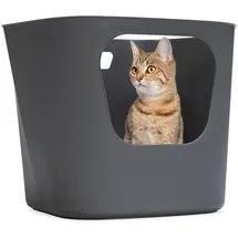 Karlie Katzentoilette Lotus Eco L: 54,4 B: 43,9 H: 40,5 cm grau