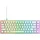 Cherry Xtrfy K5V2 Compact, Transparent White, LEDs RGB, hot-swap, MX2A RGB RED, USB, US (CX-K5V2-RGB-CPT-TPWHITE-R-US)