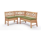 58 aufm Kessel 58aufmkessel Eckbank, Buche Grün, Holz, 224x204 cm, Esszimmer, Bänke, Eckbänke