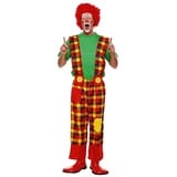 Rubie ́s Kostüm Karierte Clownshose, Was wäre ein Clown ohne Karomuster? rot 50