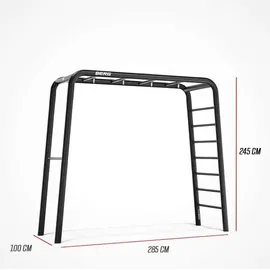 Berg Toys Klettergerüst PlayBase Medium Schwarz