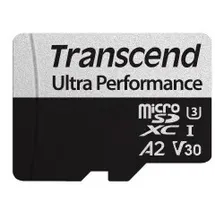 Transcend microSDXC 340S 128GB Class 10 UHS-I U3 A2