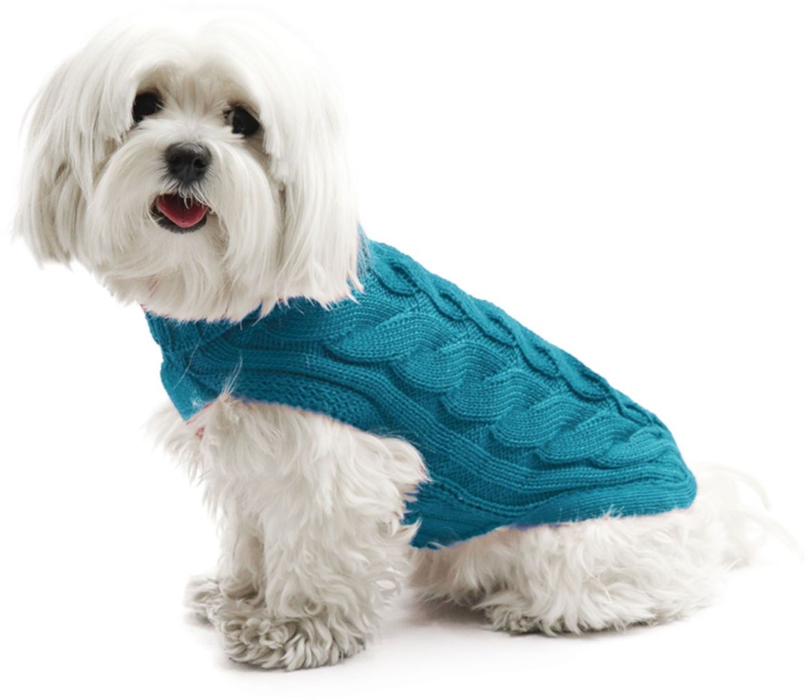 Fashion Dog Hunde-Strickpullover mit Zopfmuster 1 St