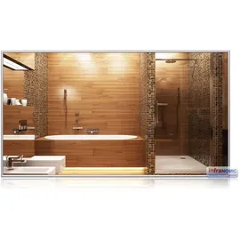 infranomic Frame-Line Spiegel mit Alu-Rahmen 10 mm, 600W, 1100x600 mm (GHE-S-M10-116)