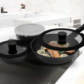 Maestro 7-teiliges Pfannenset Benutzerfreundlichkeit
