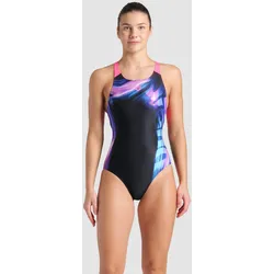 Badeanzug Damen arena Dreamline - Black-shocking Pink - 42