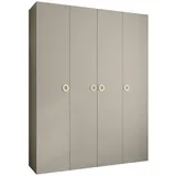 abiks möbel Drehtürenschrank COMO 190 x 245,5 x 40 cm Gold