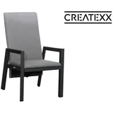 clemento Sunso Gartenstuhl 60 x 70 x 106 cm grau