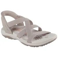 SKECHERS Damen Reggae Slim-Stretch Flex Hands Free Slip-Ins Sandalen, Taupe, 35 EU - 35 EU