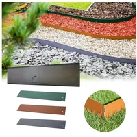 Green split Rasenkanten Metall 18.5 cm x 120 cm