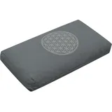 Yogakissen Dinkelspelz YOGISTAR granitgrau No Size