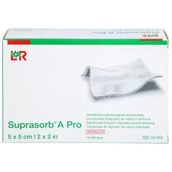 Suprasorb A Pro Calciumalginat Kompr.5x5 Cm
