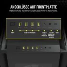 Corsair iCue 7000X RGB schwarz, Glasfenster (CC-9011226-WW)