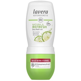 Lavera Natural & Refresh Bio Limette Deo Roll-On, 50ml