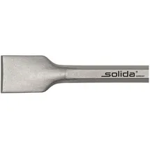 Solida Breitmeissel 55 x 500 mm Hex. 22 mm mit 6 Nuten