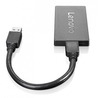 Lenovo Externer Videoadapter,USB-3.0,schwarz