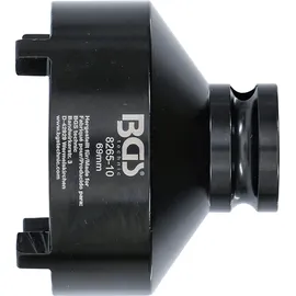 BGS Nutmutternschlüssel Zapfen außen liegend 69 mm KM8