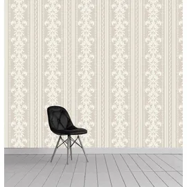 Queence Vinyltapete Hanna 90x300 cm 0,9 kg beige 34193