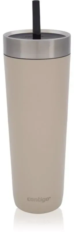 Contigo Luxe Spillproof Tumbler Thermobecher Farbe Light Brown 720 ml