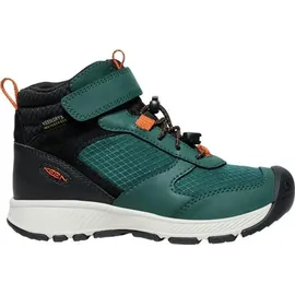 Keen Skua Mid WP Wanderschuhe Schwarz/Türkis 27